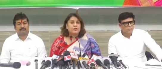 कांग्रेस प्रवक्ता सुप्रिया श्रीनेत