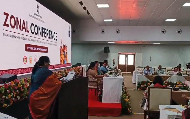 श्चिमी क्षेत्रीय राज्यों के जोनल सम्मेलन में मध्य प्रदेश की महिला एवं बाल विकास मंत्री निर्मला भूरिया