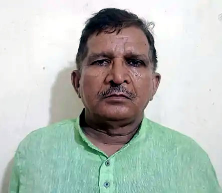 ठगी के आरोप में गिरफ्तार बिरेंद्र सिंह। ठगी के आरोप में गिरफ्तार बिरेंद्र सिंह।