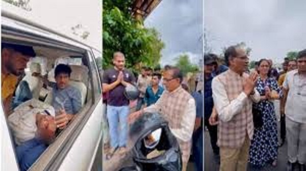 केन्द्रीय मंत्री शिवराज ने एक बार फिर दिखाई संवेदनशीलता केन्द्रीय मंत्री शिवराज ने एक बार फिर दिखाई संवेदनशीलता