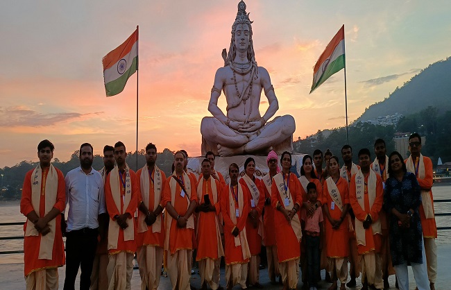 पांच दिवसीय गंगा के प्रति जागरूकता और आरती कार्यशाला पांच दिवसीय गंगा के प्रति जागरूकता और आरती कार्यशाला