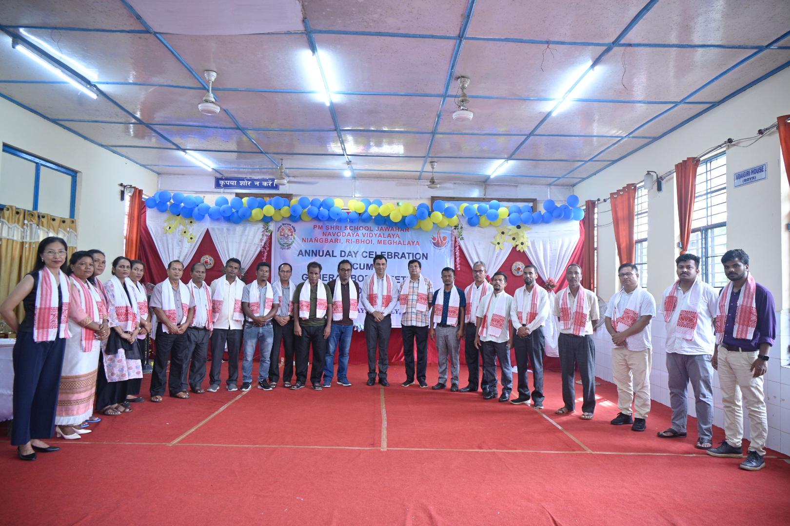जेएनवी निआंगबाड़ी, री-भोई में वार्षिकोत्सव, सामान्य निकाय बैठक एवं पीटीसी गठन जेएनवी निआंगबाड़ी, री-भोई में वार्षिकोत्सव, सामान्य निकाय बैठक एवं पीटीसी गठन