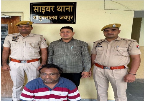 ऑनलाईन शेयर मार्केट में इन्वेस्टमेंट के नाम पर करोड़ों रुपये की ठगी करने वाला साइबर ठग गिरफ्तार ऑनलाईन शेयर मार्केट में इन्वेस्टमेंट के नाम पर करोड़ों रुपये की ठगी करने वाला साइबर ठग गिरफ्तार
