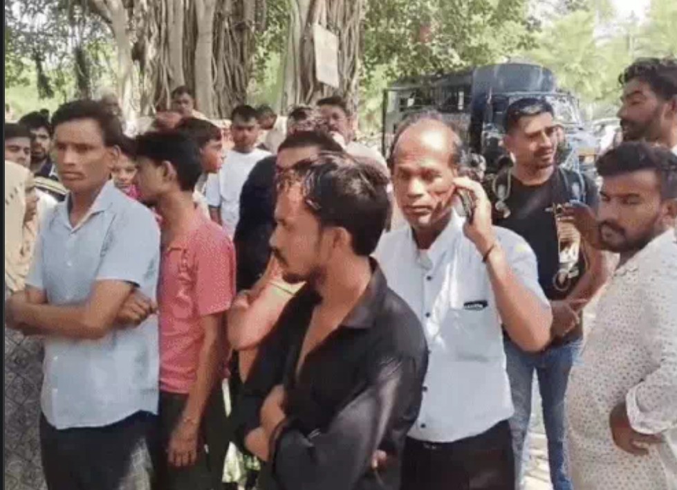 सिविल अस्पताल में एकत्र मायके वाले