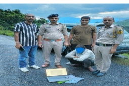 82 ग्राम चरस के साथ संगड़ाह निवासी गिरफ्तार 82 ग्राम चरस के साथ संगड़ाह निवासी गिरफ्तार