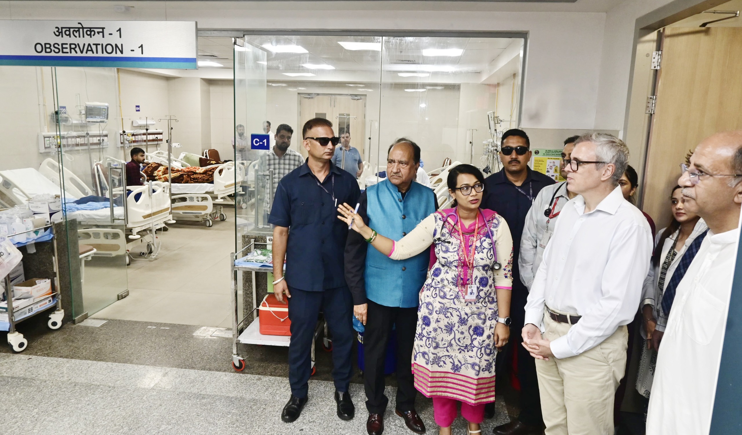 मुख्यमंत्री उमर अब्दुल्ला ने एम्स जम्मू की प्रगति, स्वास्थ्य सेवा की गुणवत्ता की सराहना की मुख्यमंत्री उमर अब्दुल्ला ने एम्स जम्मू की प्रगति, स्वास्थ्य सेवा की गुणवत्ता की सराहना की