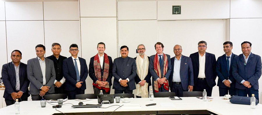 मुख्यमंत्री डॉ. मोहन यादव इंडीटेक्स कंपनी के प्रतिनिधियों के साथ मुख्यमंत्री डॉ. मोहन यादव इंडीटेक्स कंपनी के प्रतिनिधियों के साथ