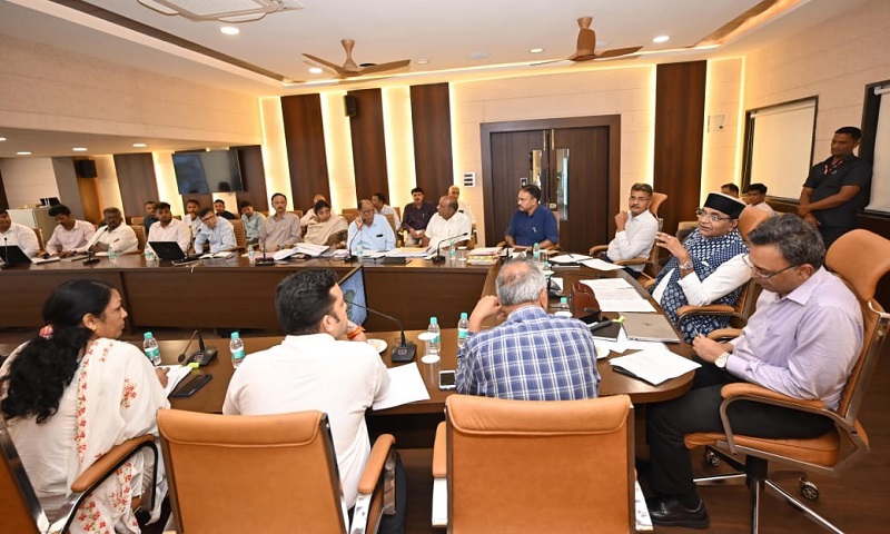 अंतरराष्ट्रीय स्पोर्ट्स कॉम्पलेक्स के निर्माण कार्यों की समीक्षा अंतरराष्ट्रीय स्पोर्ट्स कॉम्पलेक्स के निर्माण कार्यों की समीक्षा