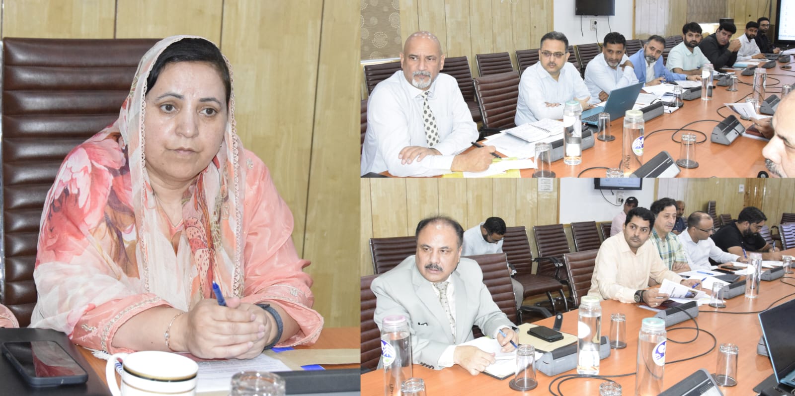 सकीना इत्तू ने जम्मू-कश्मीर मेडिकल सप्लाईज़ कॉर्पोरेशन लिमिटेड के कामकाज की समीक्षा की सकीना इत्तू ने जम्मू-कश्मीर मेडिकल सप्लाईज़ कॉर्पोरेशन लिमिटेड के कामकाज की समीक्षा की