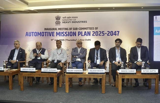 ऑटोमोटिव मिशन योजना 2047 का जारी फोटो