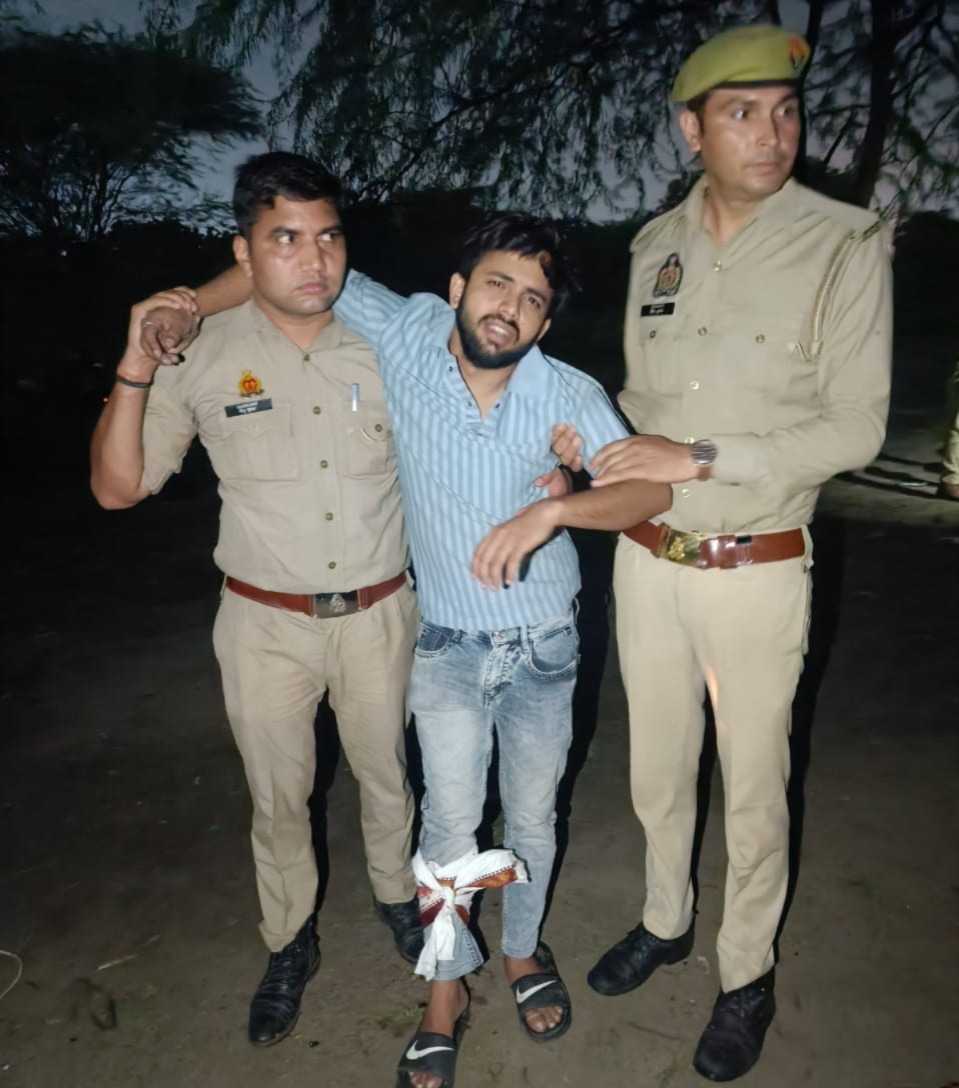 घायल आरोपी