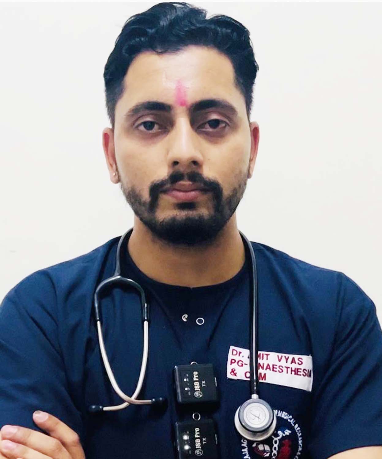 यूनाइटेड डॉक्टर्स फ्रंट के हरियाणा, चंडीगढ़ अध्यक्ष डा. अमित व्यास। यूनाइटेड डॉक्टर्स फ्रंट के हरियाणा, चंडीगढ़ अध्यक्ष डा. अमित व्यास।