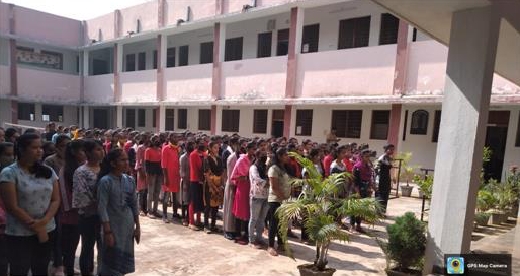 शासकीय नारायण राव मेघावाले कन्या महाविद्यालय धमतरी।