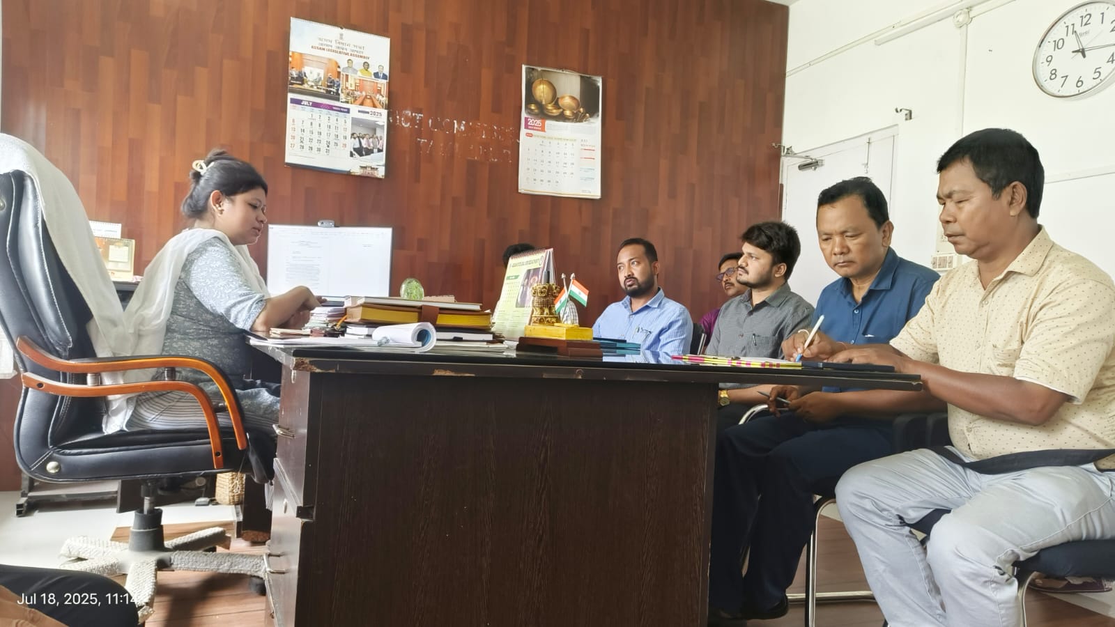 तामुलपुर में बीटीसी चुनाव की तैयारी को लेकर बैठक। तामुलपुर में बीटीसी चुनाव की तैयारी को लेकर बैठक।