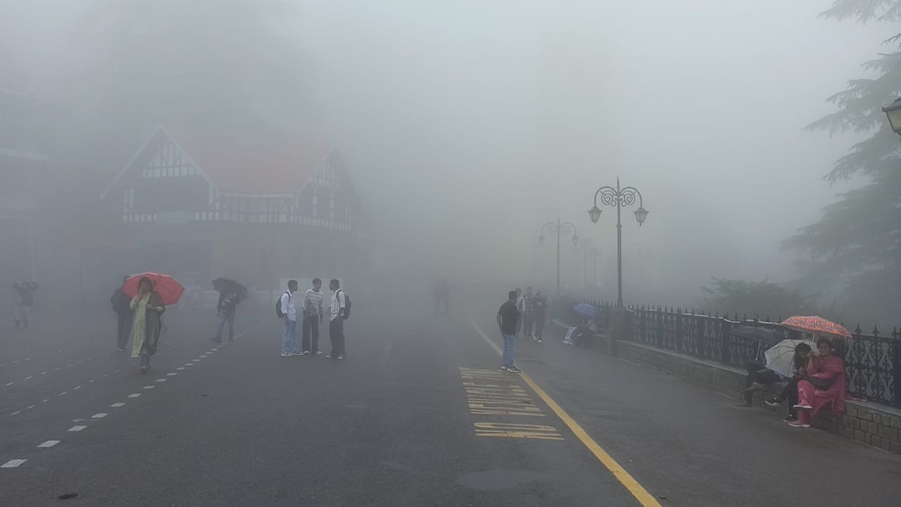 शिमला में वर्षा
