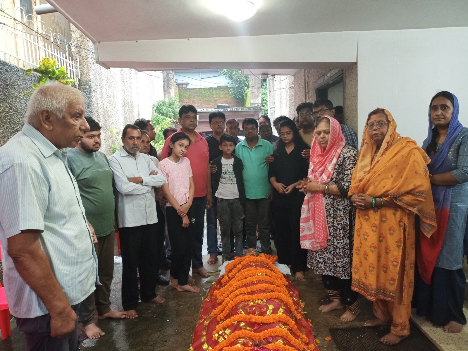 सतीश नाथ सहाय के निधन की तस्‍वीर