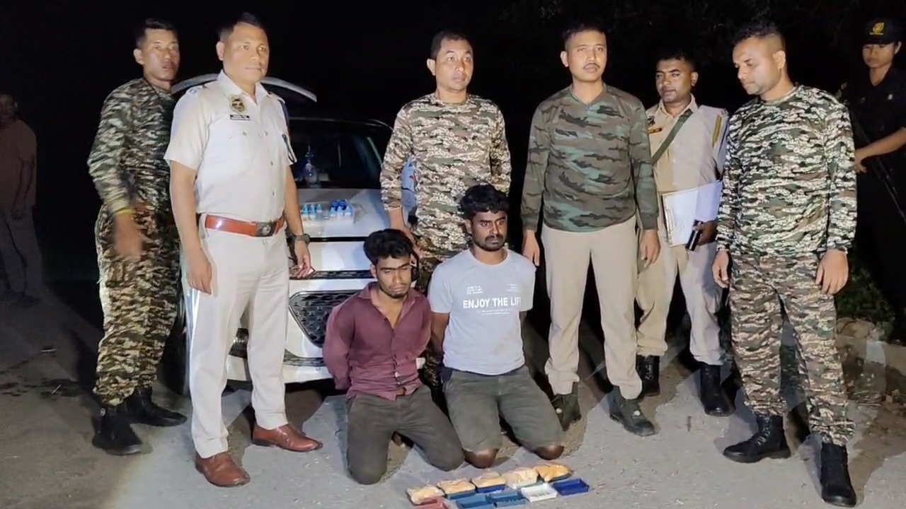 भारी मात्रा में हीरोइन समय दो गिरफ्तार भारी मात्रा में हीरोइन समय दो गिरफ्तार