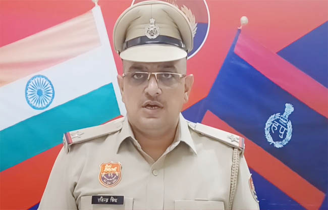 पुलिस प्रवक्ता रविंद्र सिंह पुलिस प्रवक्ता रविंद्र सिंह