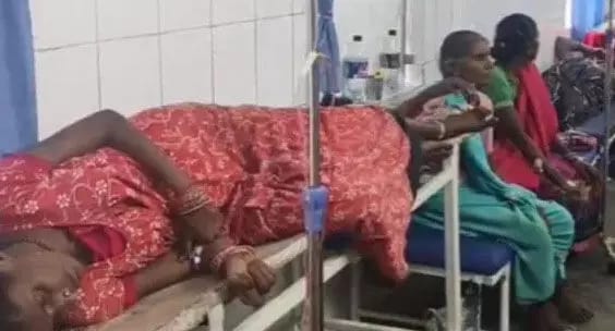 अस्पताल में भर्ती लोग अस्पताल में भर्ती लोग