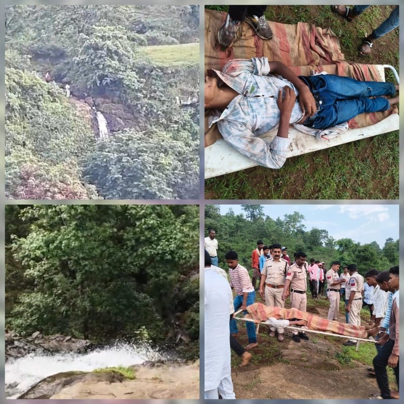 सौन्दर्य दर्शन ने ली जान सेल्फी के चक्कर मे युवक गिरा खाई में मौत