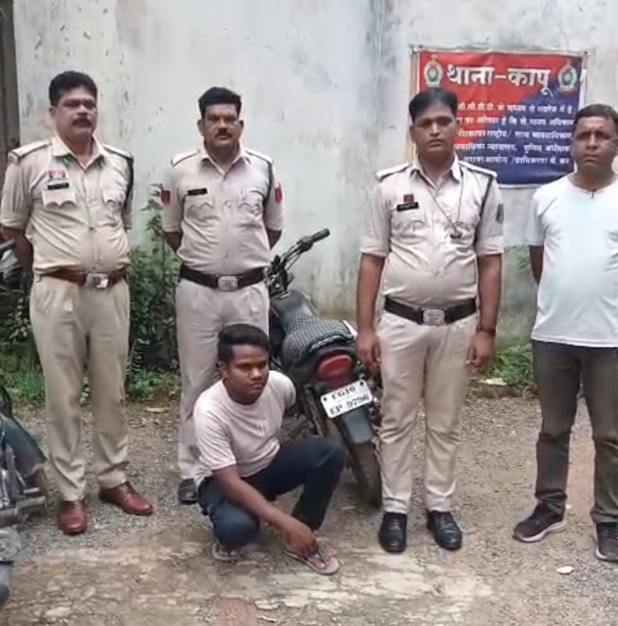 पुलिस के गिरफ्त में आरोपी पुलिस के गिरफ्त में आरोपी