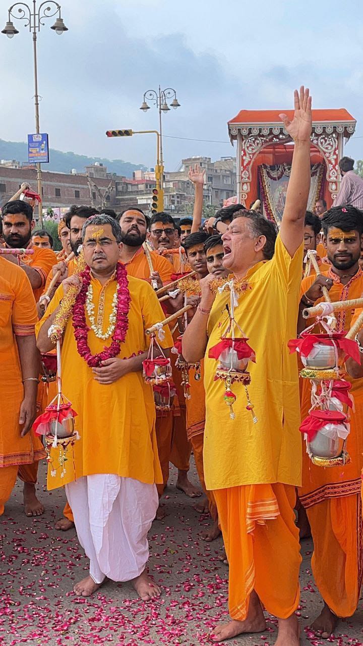 गलता तीर्थ से काला महादेव तक गूंजा हर हर महादेव