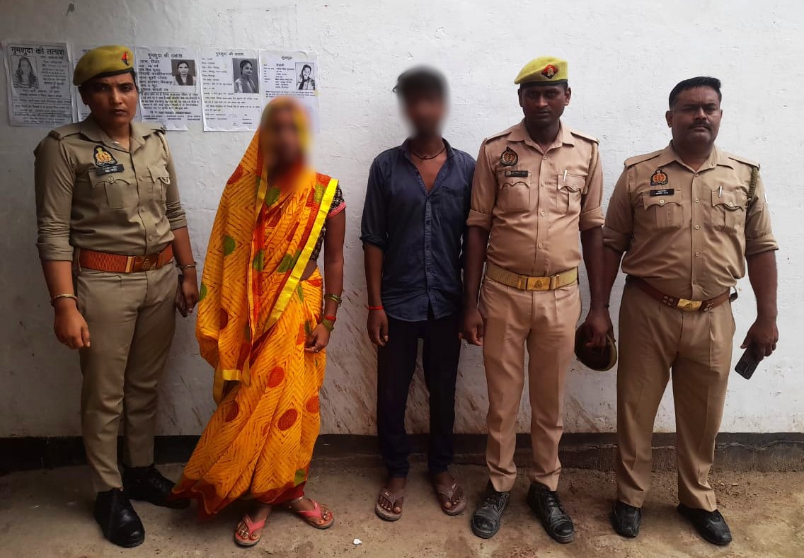 गिरफ्तार आरोपित। गिरफ्तार आरोपित।