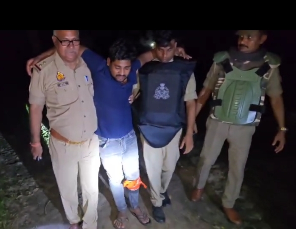 पुलिस मुठभेड़ में घायल बदमाश