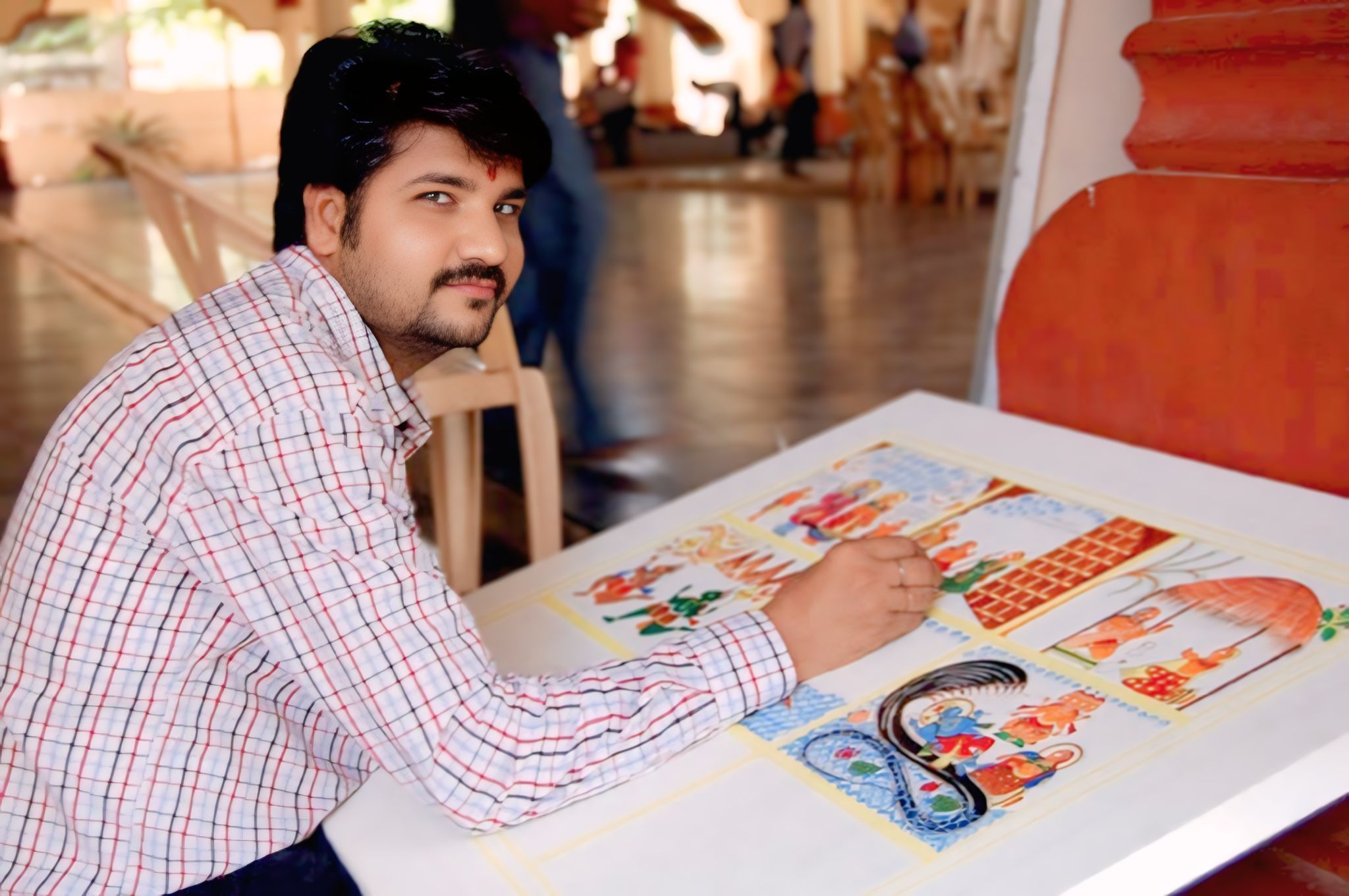 अब बोलेगी शाहपुरा की फड़, विजय जोशी ने लोककला को दिया डिजिटल जीवन अब बोलेगी शाहपुरा की फड़, विजय जोशी ने लोककला को दिया डिजिटल जीवन