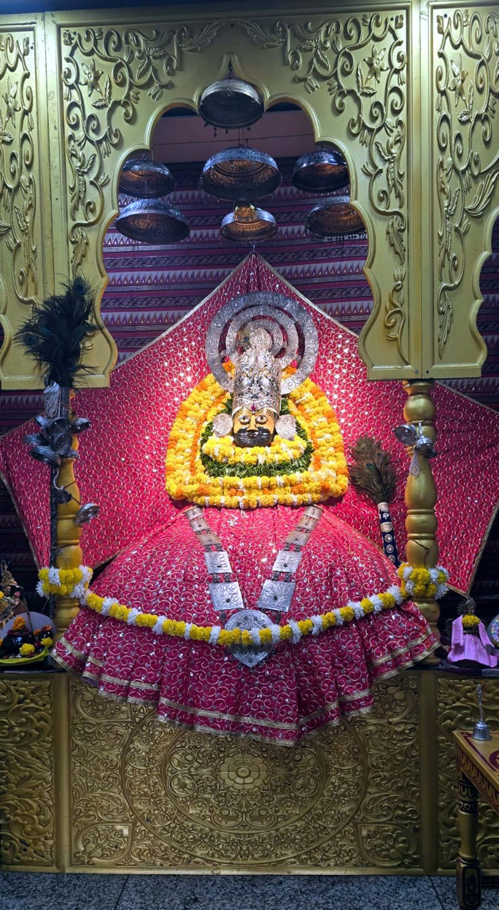 बीड़ बबरान धाम में सजा हुआ श्याम बाबा का दरबार। बीड़ बबरान धाम में सजा हुआ श्याम बाबा का दरबार।