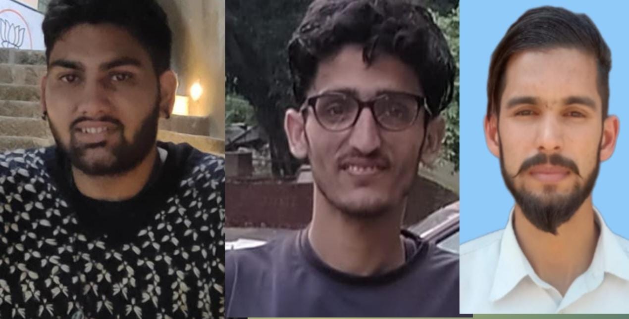 इतिहास विभाग के तीन विद्यार्थियों ने उत्तीर्ण की यूजीसी नेट परीक्षा। इतिहास विभाग के तीन विद्यार्थियों ने उत्तीर्ण की यूजीसी नेट परीक्षा।