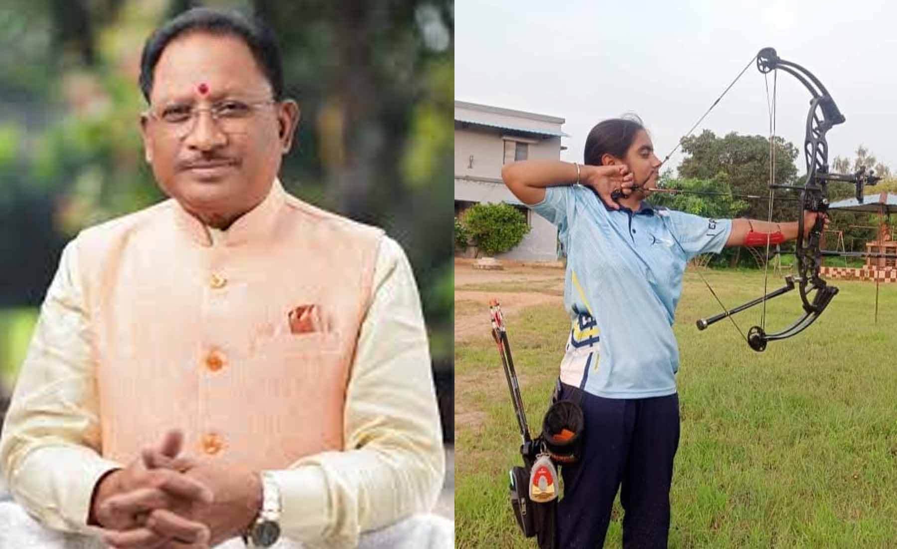 मुख्यमंत्री  विष्णुदेव साय ने नवलीन काे दी बधाई