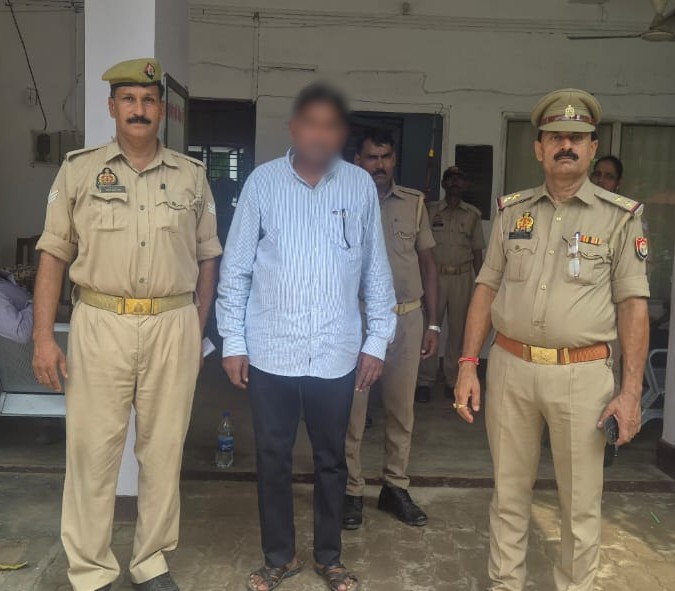 धर्मांतरण मामले में गिरफ्तार तीसरा आरोपी। धर्मांतरण मामले में गिरफ्तार तीसरा आरोपी।