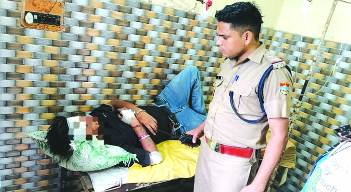 घायल कांवडि़ए घायल कांवडि़ए