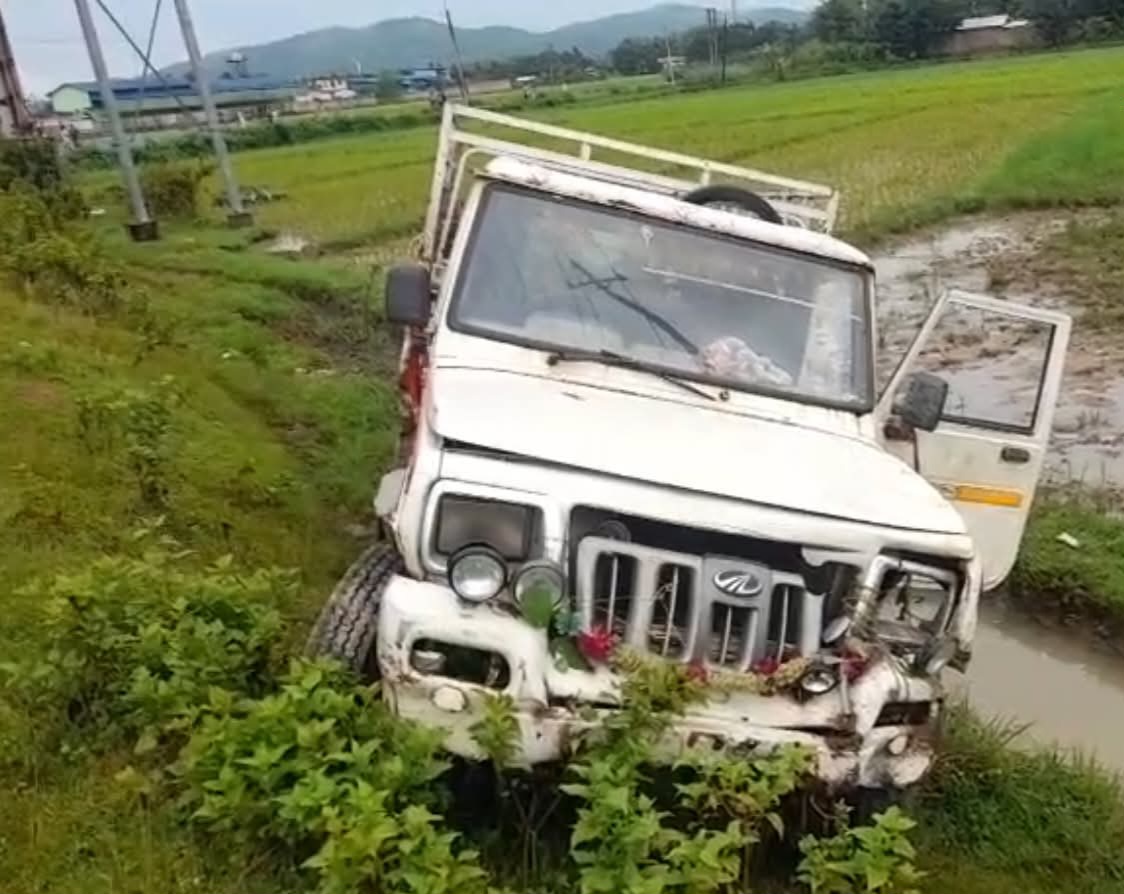 सड़क हादसे में बाइक चालक की मौत सड़क हादसे में बाइक चालक की मौत