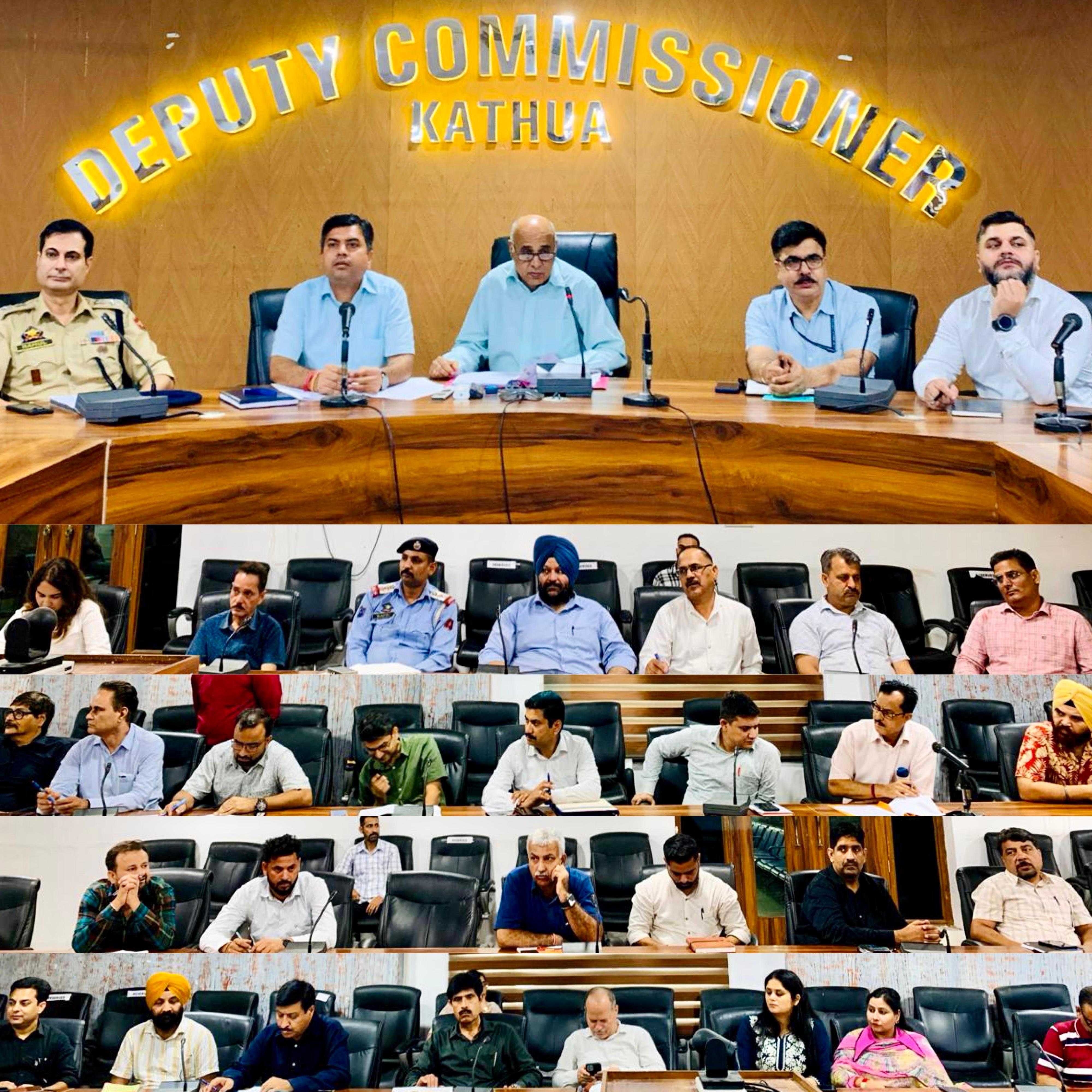 Review meeting held on preparations for Independence Day-2025 celebrations in Kathua Review meeting held on preparations for Independence Day-2025 celebrations in Kathua