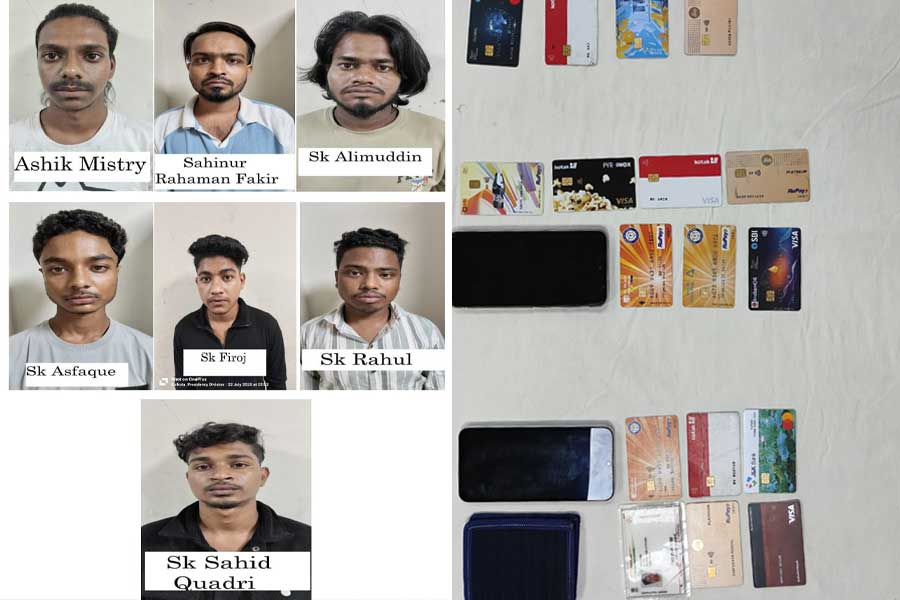 हावड़ा में गिरफ्तार आरोपित