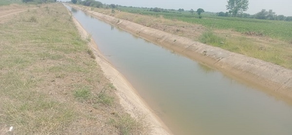 नहर की भूमि का लंबे समय से हो रहा निजी उपयोग