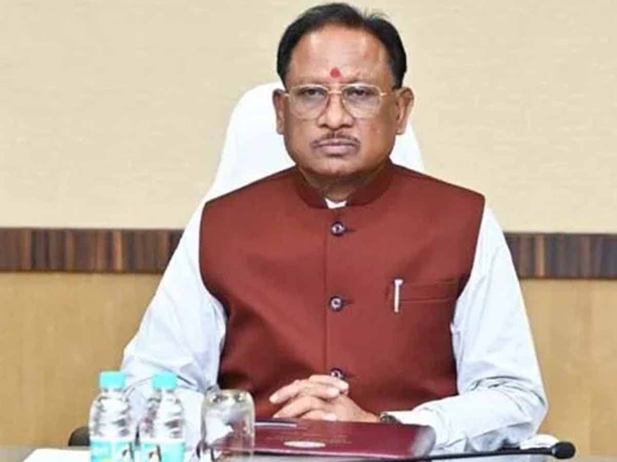 मुख्यमंत्री विष्णुदेव साय फाइल फाेटाे मुख्यमंत्री विष्णुदेव साय फाइल फाेटाे