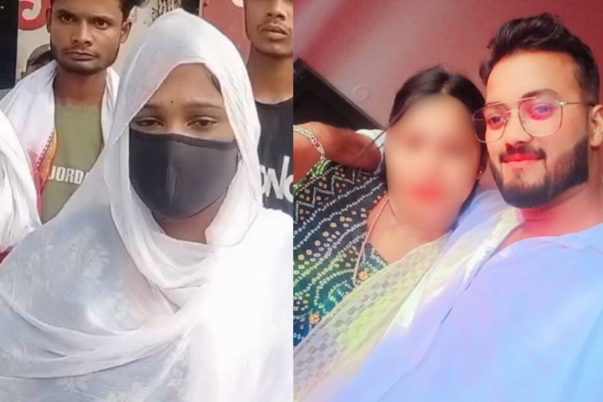 पीड़ित महिला और आरोपी बख्तावर