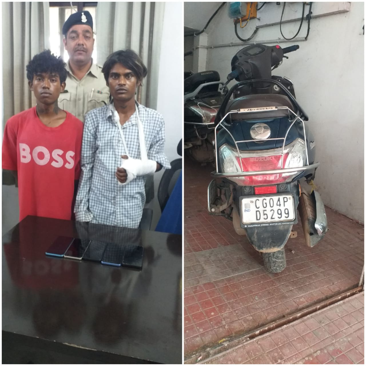 दो आरोपित गिरफ्तार दो आरोपित गिरफ्तार
