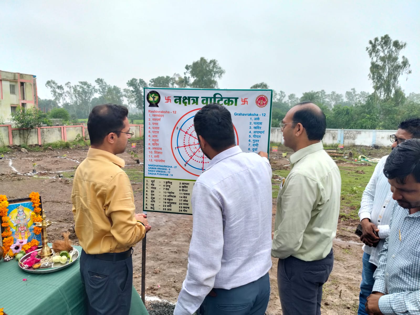 अशोकनगर: पहली ऐसी वाटिका जो नक्षत्र, ग्रह एवं राशि आधारित पौधों से हुई तैयार
