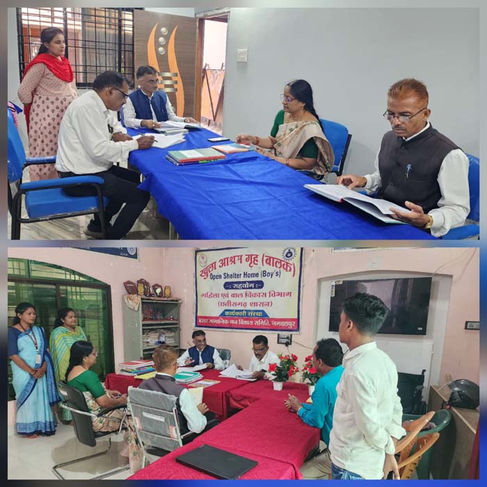 बाल कल्याण समिति ने किया औचक निरीक्षण बाल कल्याण समिति ने किया औचक निरीक्षण