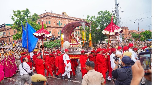 तीज माता की दो दिवसीय शोभायात्रा 27 जुलाई से :दो से अधिक लोक-कलाकार अपनी कलाओं का करेंगे प्रदर्शन