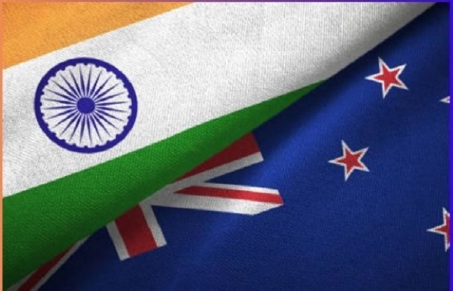 भारत-न्यूजीलैंड के लोगो का प्रतीकात्मक चित्र भारत-न्यूजीलैंड के लोगो का प्रतीकात्मक चित्र