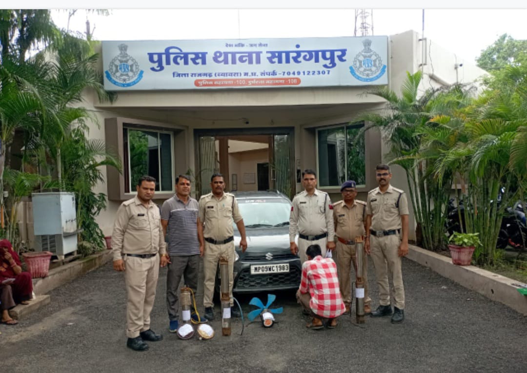 शातिर चोर गिरफ्तार, दो लाख से अधिक मशरुका बरामद