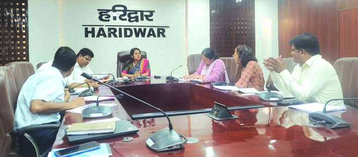 बैठक लेते हुए सीडीओ बैठक लेते हुए सीडीओ