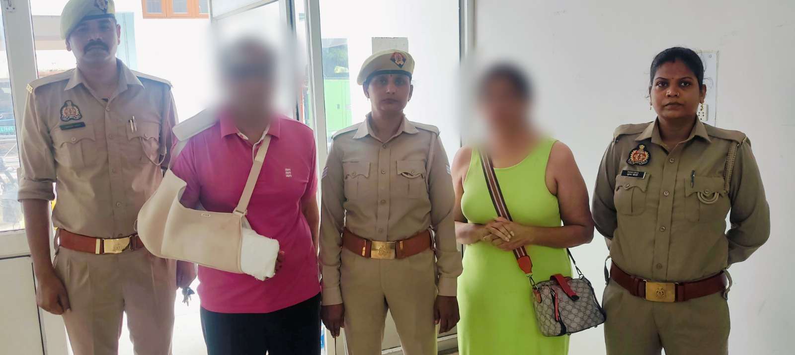 धोखाधड़ी मामले में गिरफ्तार हरियाणा के दम्पत्ति का छाया चित्र धोखाधड़ी मामले में गिरफ्तार हरियाणा के दम्पत्ति का छाया चित्र