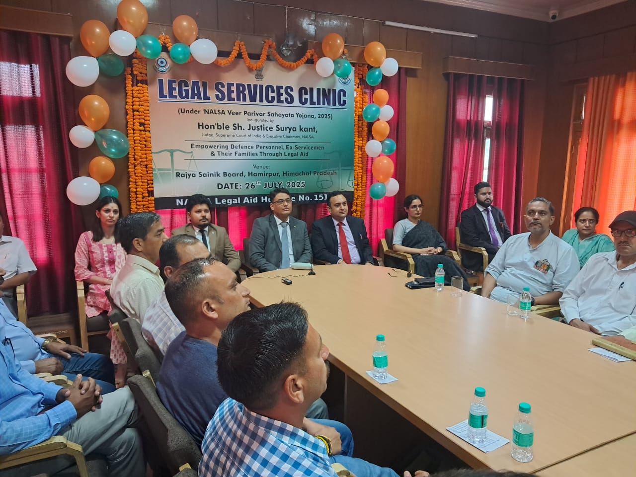 हमीरपुर में सैनिक परिवारों की कानूनी मदद के लिए खुली विधिक सेवाएं हमीरपुर में सैनिक परिवारों की कानूनी मदद के लिए खुली विधिक सेवाएं
