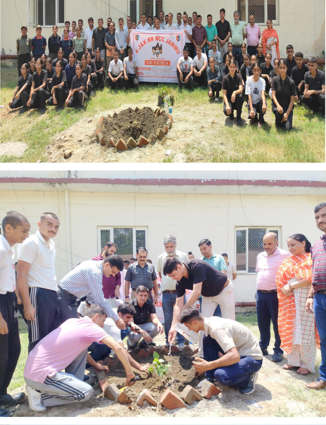Tribute paid to Kargil martyrs by organising tree plantation drive Tribute paid to Kargil martyrs by organising tree plantation drive